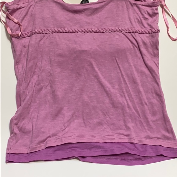 NWT Kenneth Cole purple short sleeve top size: S - Picture 8 of 8